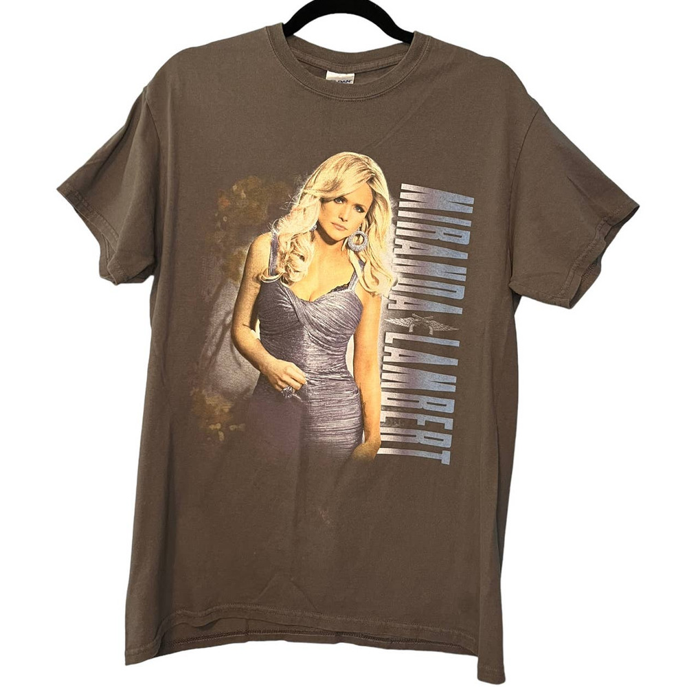 Miranda Lambert Shirt Mens Medium Gray Country Music Graphic Tee Tour 2014